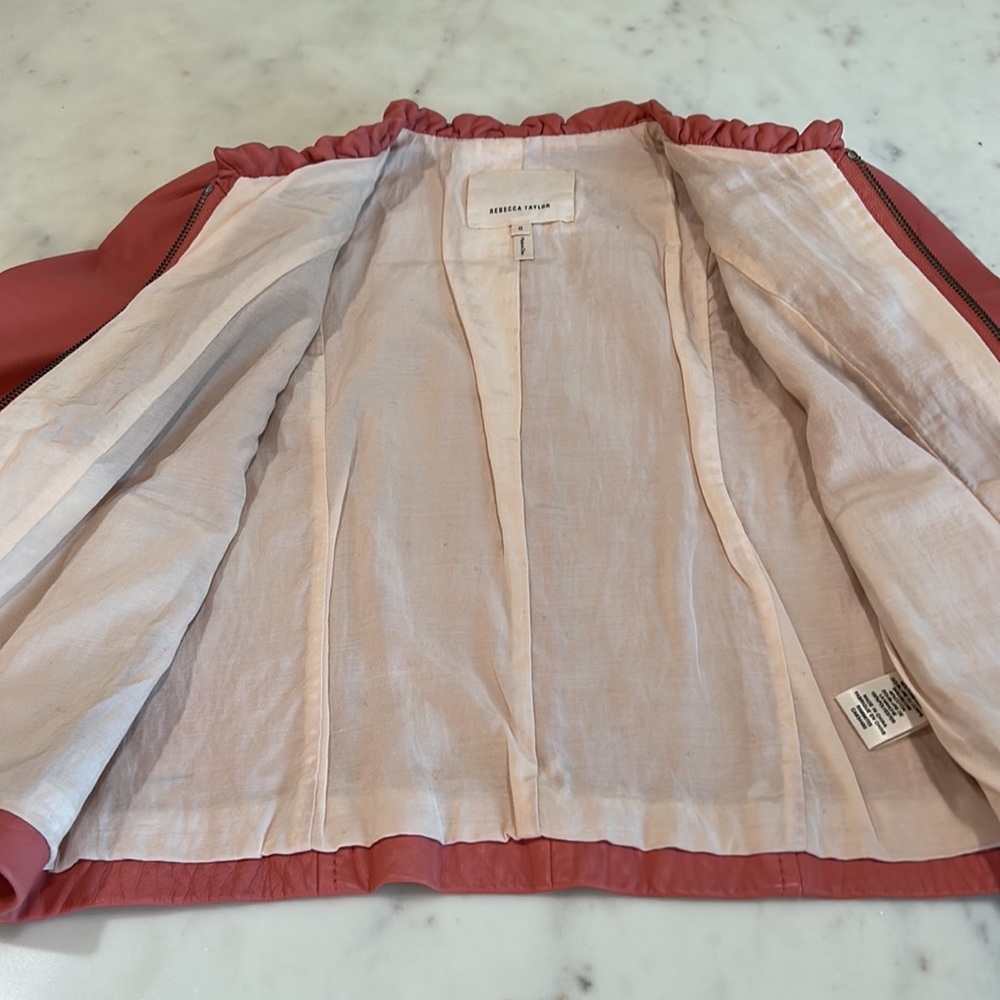 Rebecca Taylor leather jacket - Picture 14 of 16